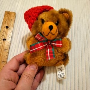 Vintage Hallmark Teddy Bear Ornament.